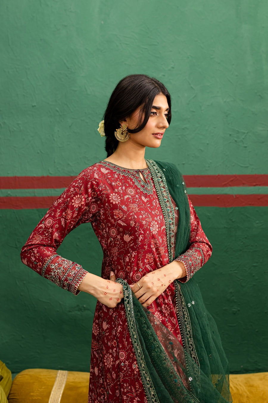 BATIK || Zaria 3Pc - Printed Lawn Dress