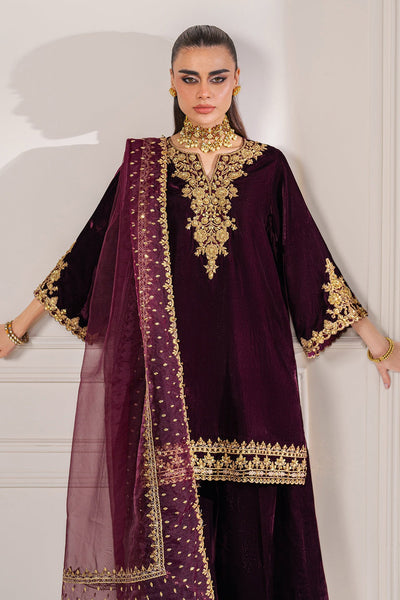 BAROQUE EMBROIDERED VELVET PR-1023