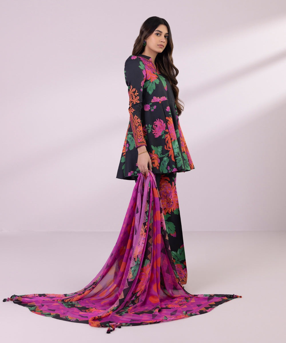 SAPPHIRE U3PESG24V317 Printed Lawn Suit