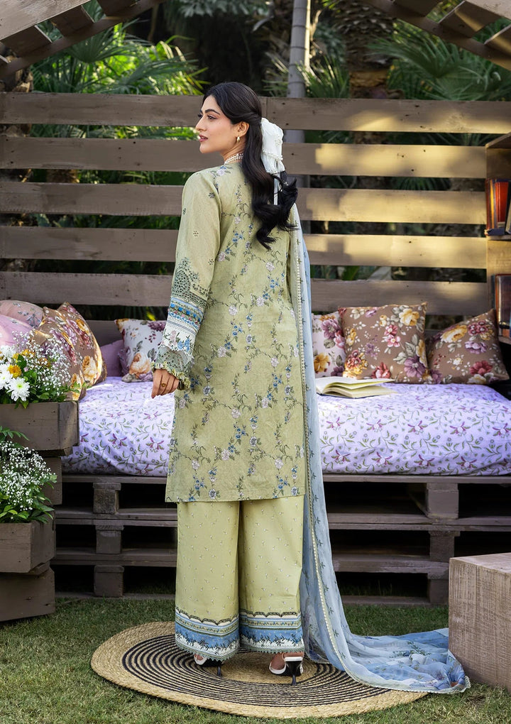 CHIKANKARI PRINTS WITH CHIFFON DUPATTA
