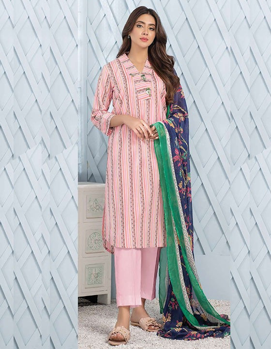 LIMELIGHT UNSTITCHED PRINTED LAWN