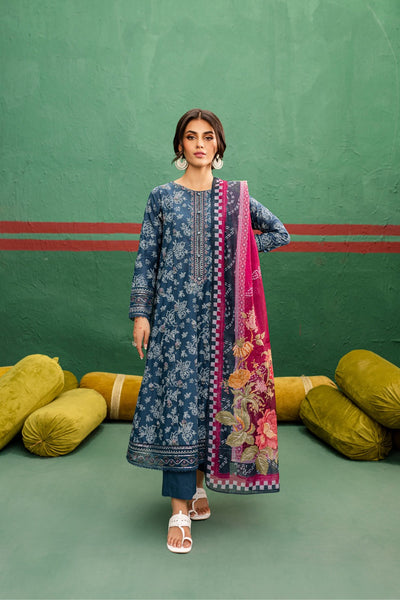 BATIK || Melory 3Pc - Printed Lawn Dress