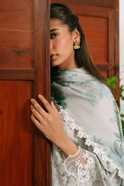 3PC PRINTED CAMBRIC SUIT