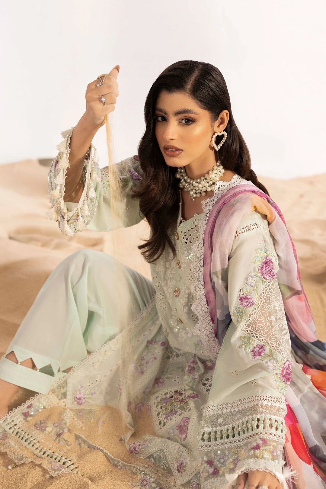 MASAKALI Embroidered Lawn