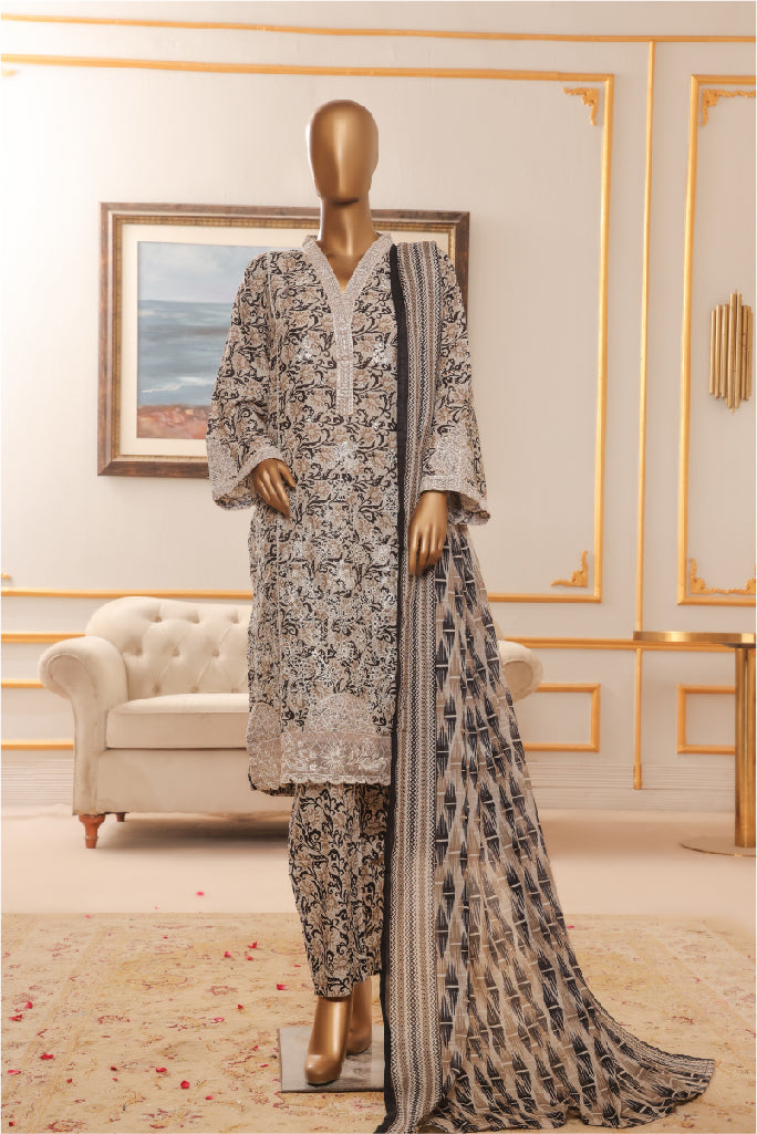 Exclusive chikankari Stitched 3 Piece