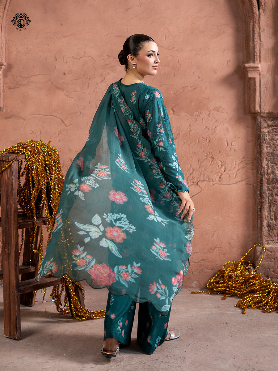 Ziva Unstitched Three Piece