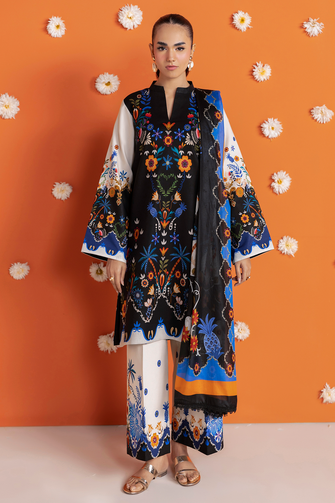 Amal Summer Prints 3 Pc