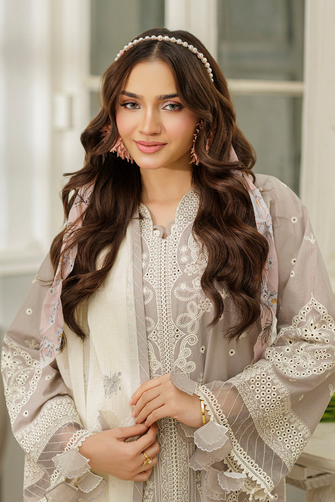 Embroidered Shirt Shalwar Dupatta