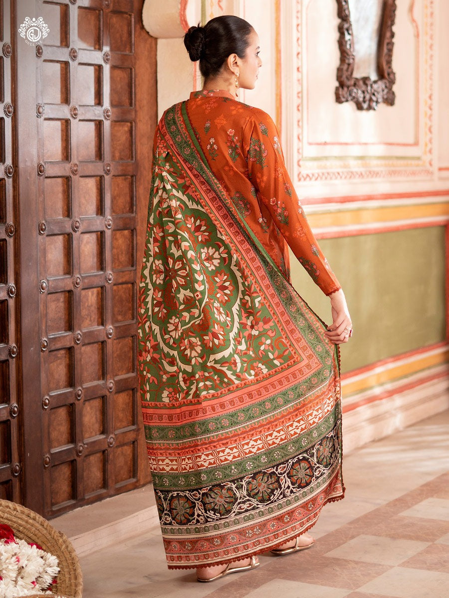 Tabeer Unstitched Lawn 3 PC