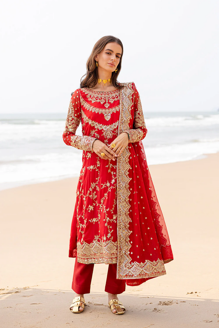 3 Piece Embroirdered Chiffon