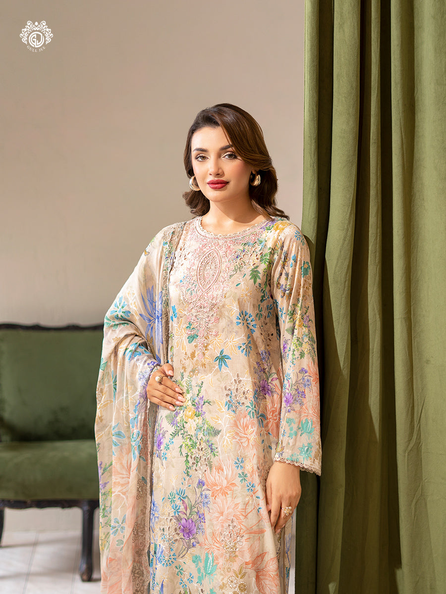 Rang Pasand Unstitched Three Piece Collection