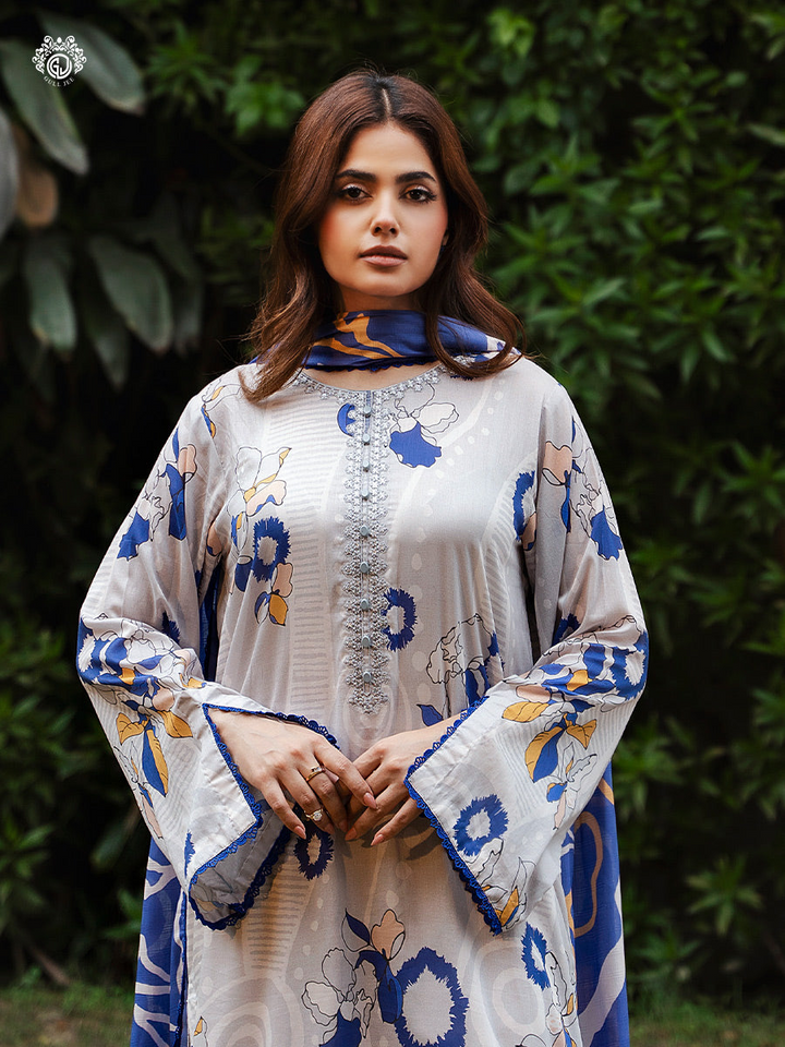 Preimum Gullbano Printed Lawn