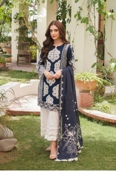 Manara  Luxury Lawn - Sapphire