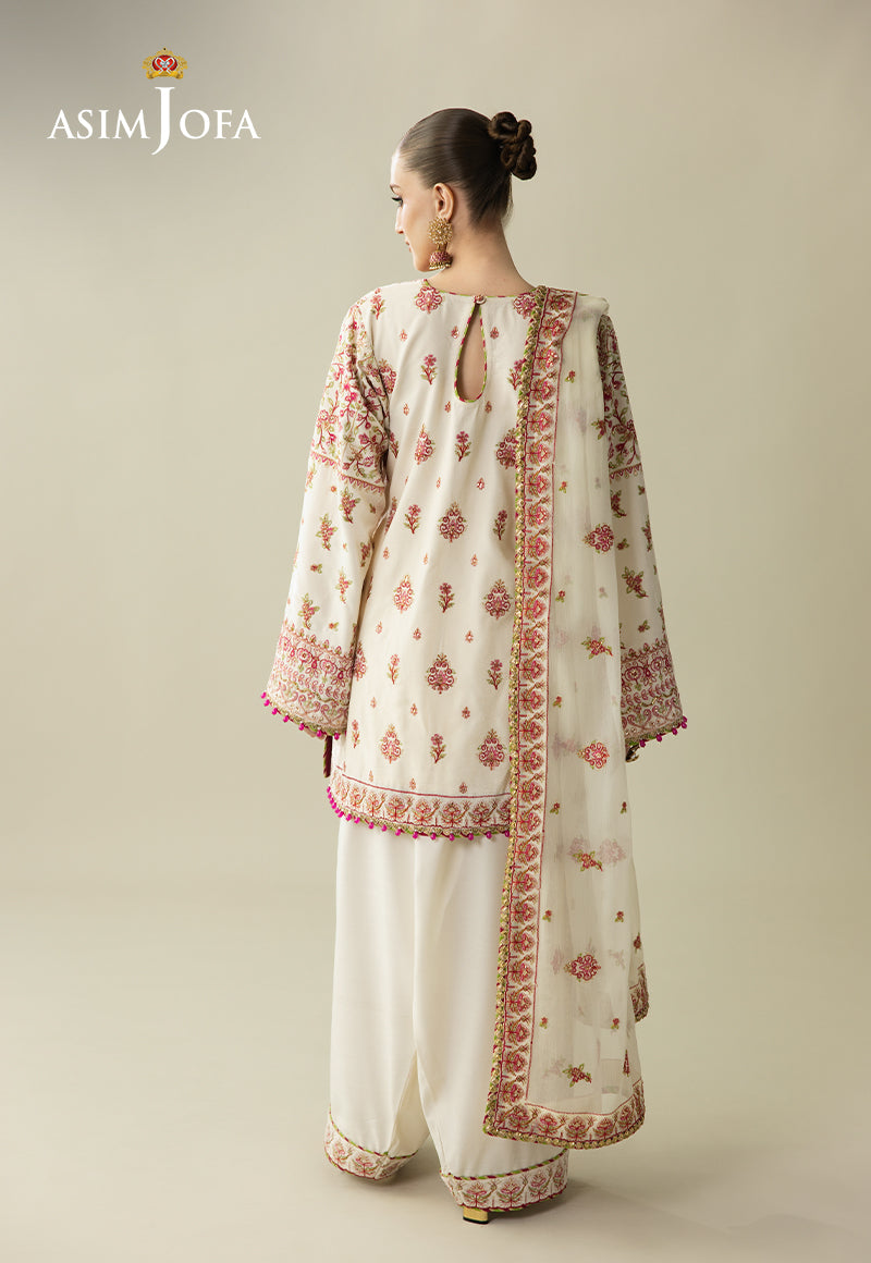 Embroidered Velvet Unstitched 3 Pcs