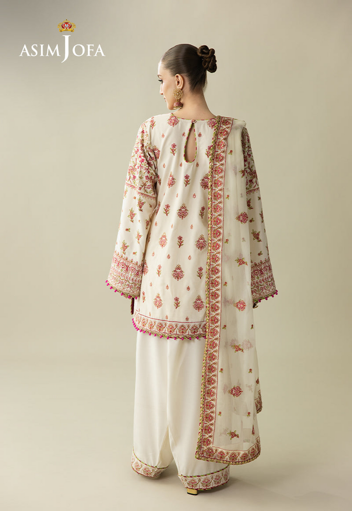 Embroidered Velvet Unstitched 3 Pcs