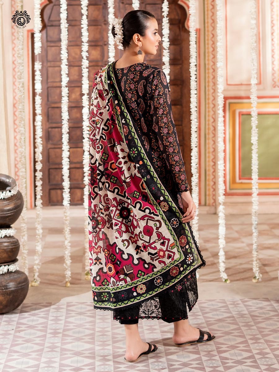 Tabeer Unstitched Lawn 3 PC