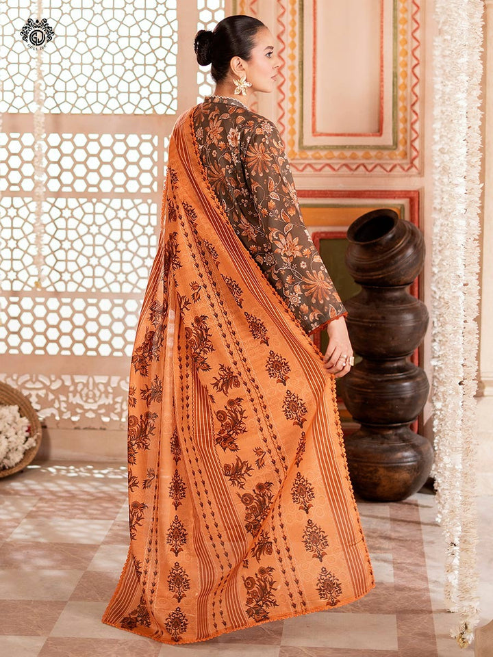 Tabeer Unstitched Lawn 3 PC