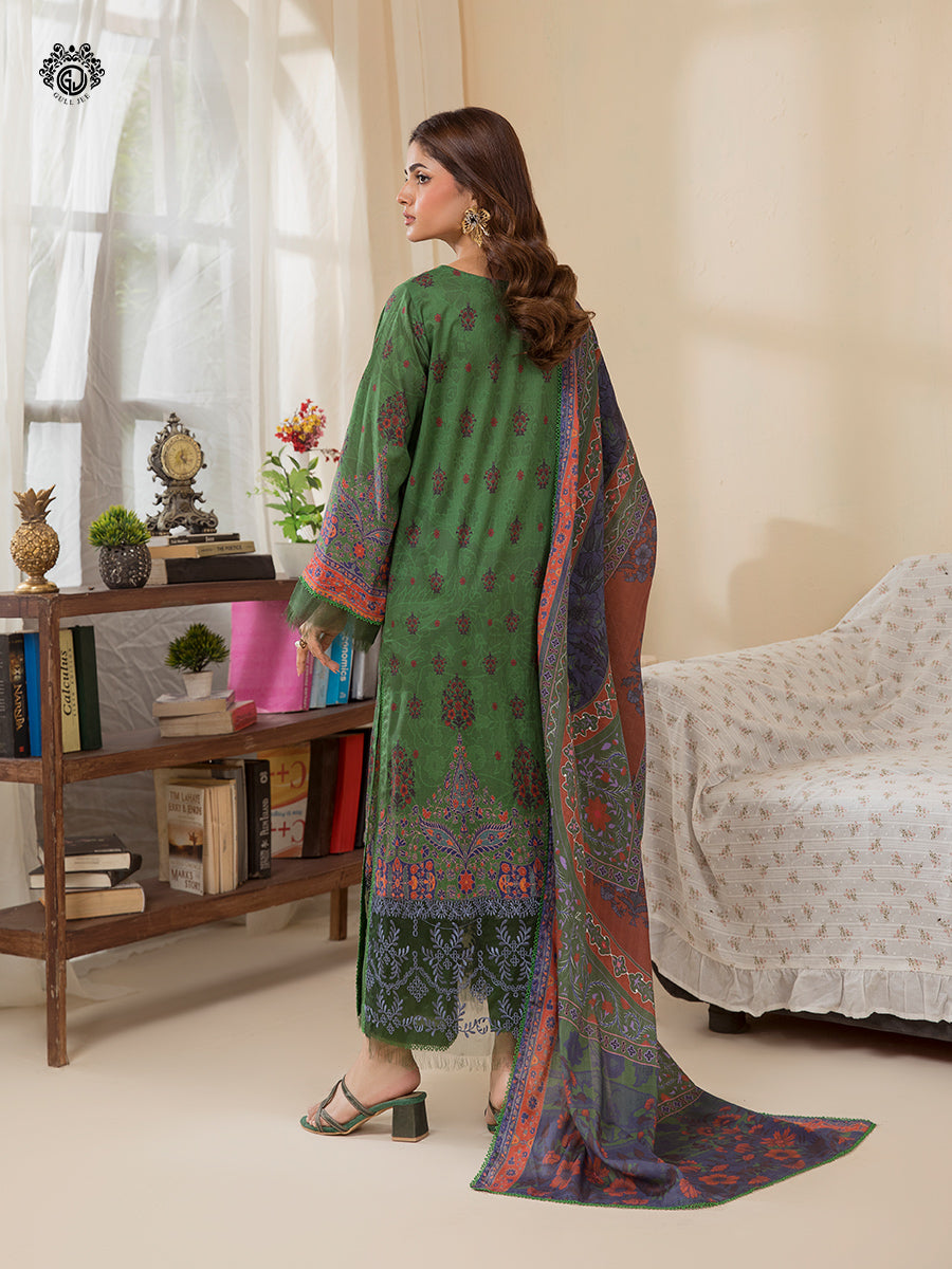 Rang Pasand Unstitched Three Piece