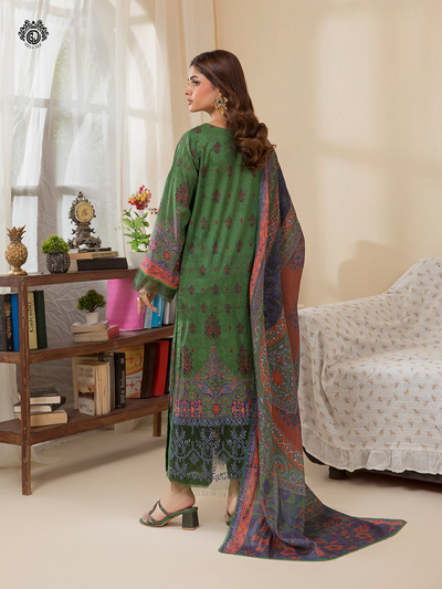 Rang Pasand Unstitched Three Piece