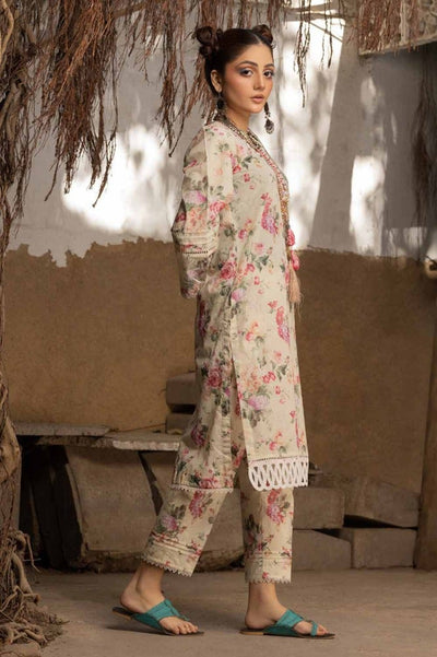 Gul Ahmed Embroidered Printed Lawn