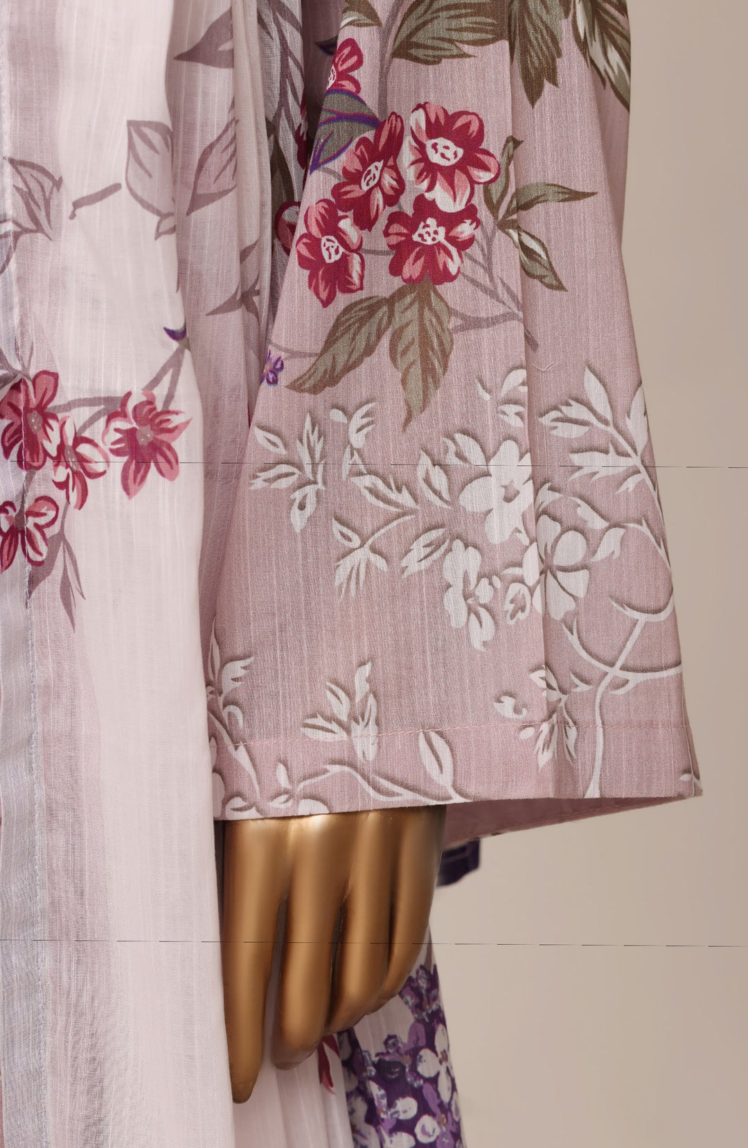 Printed Lawn Stitched 3 Piece Suit