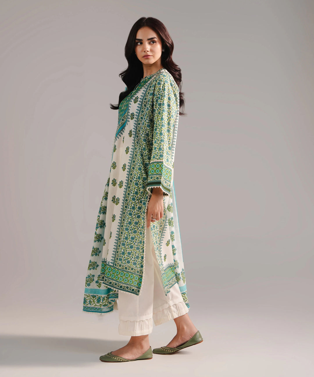 3 Piece - Printed Lawn Suit