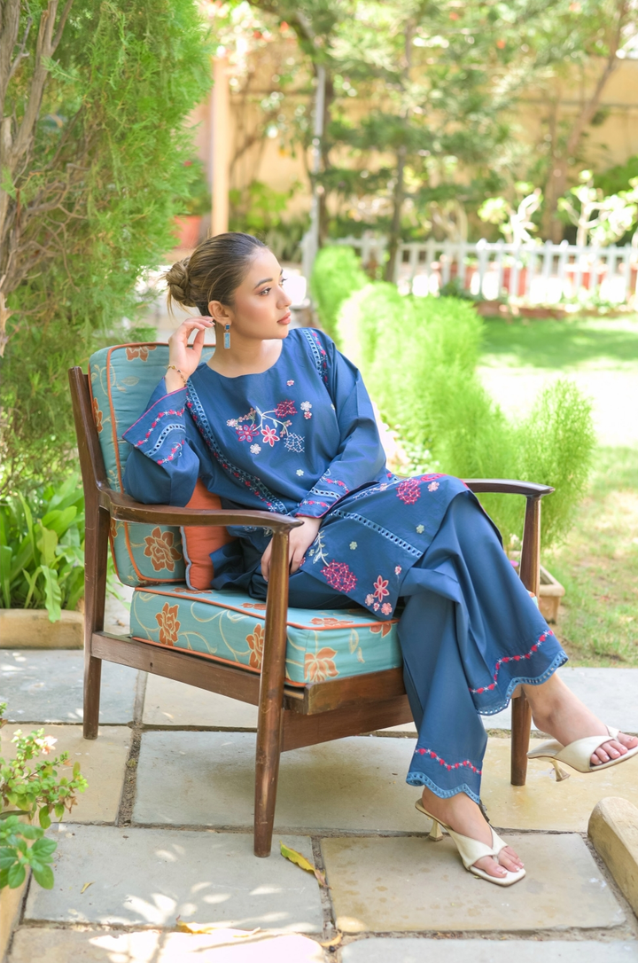 Aina EMBROIDERED LAWN CO-ORD SET EDIT