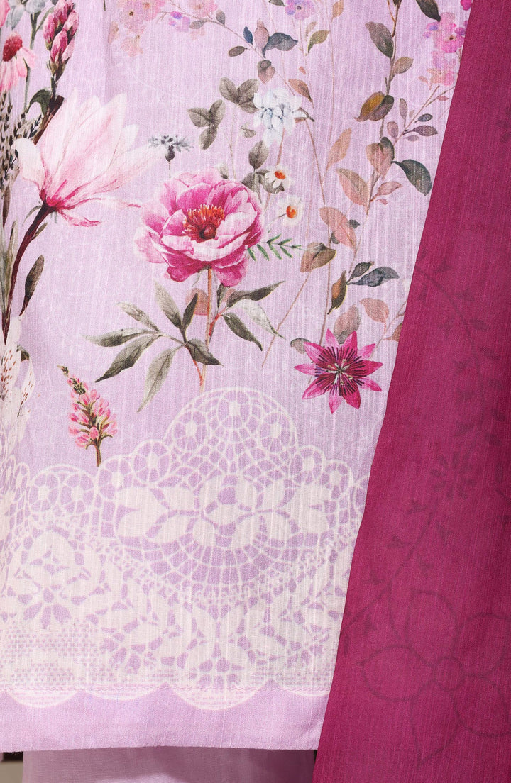 Printed Lawn Stitched 3 Piece Suit