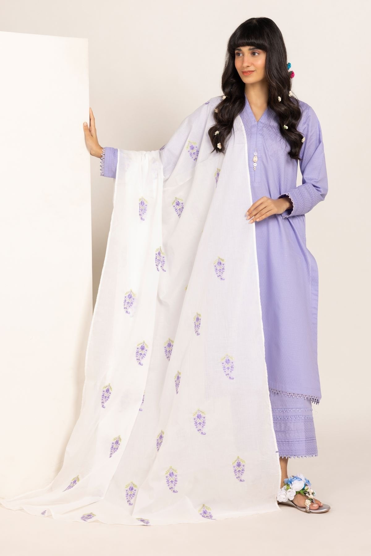 KHAADI EMBROIDERED DUPATTA