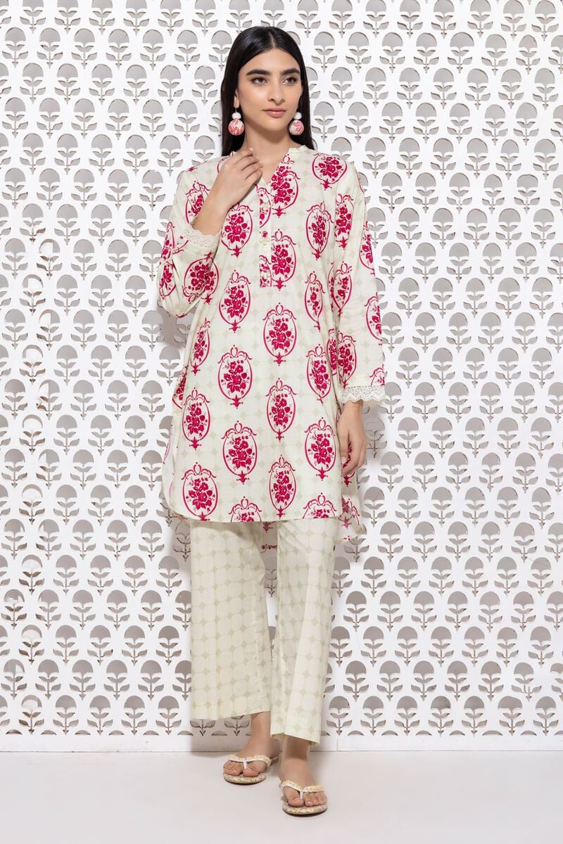 KHAADI EMBROIDERED KURTA