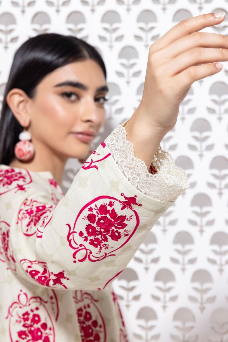 KHAADI EMBROIDERED KURTA