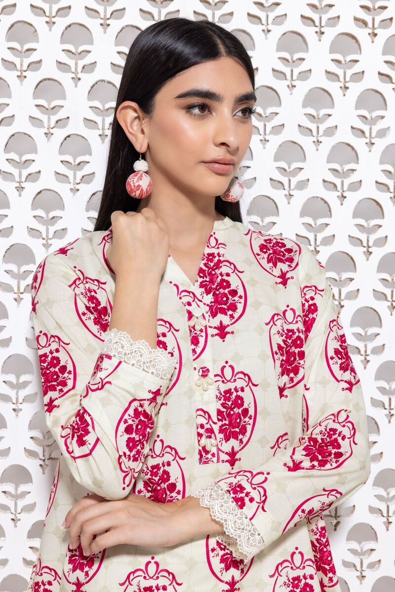 KHAADI EMBROIDERED KURTA