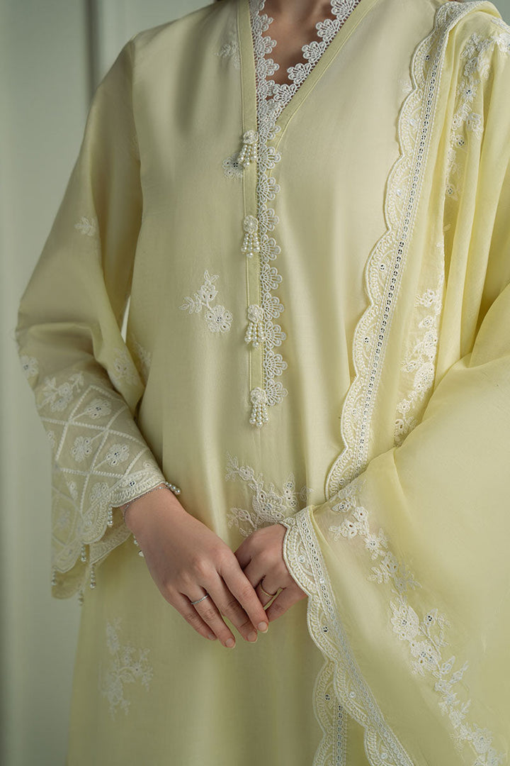 3PC EMBROIDERED LAWN SUIT