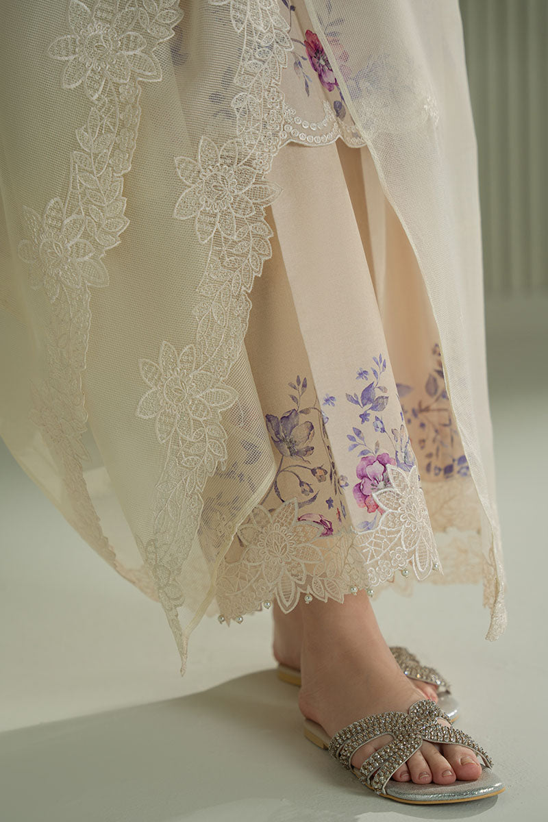 3PC EMBROIDERED LAWN SUIT