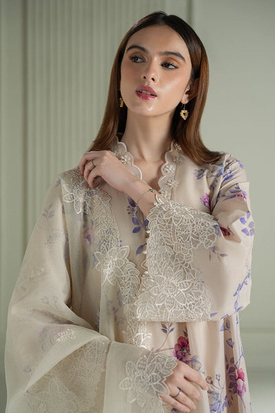 3PC EMBROIDERED LAWN SUIT