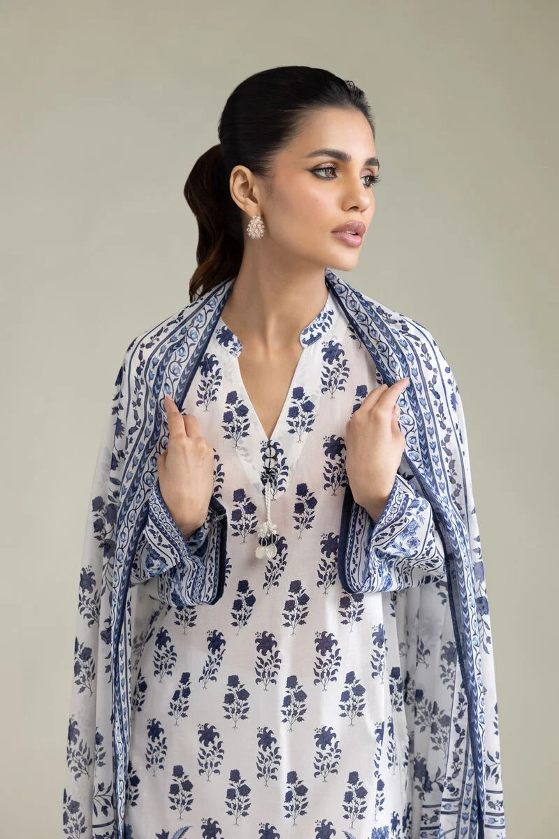 Embroidered | Lawn Fabrics 3 Piece