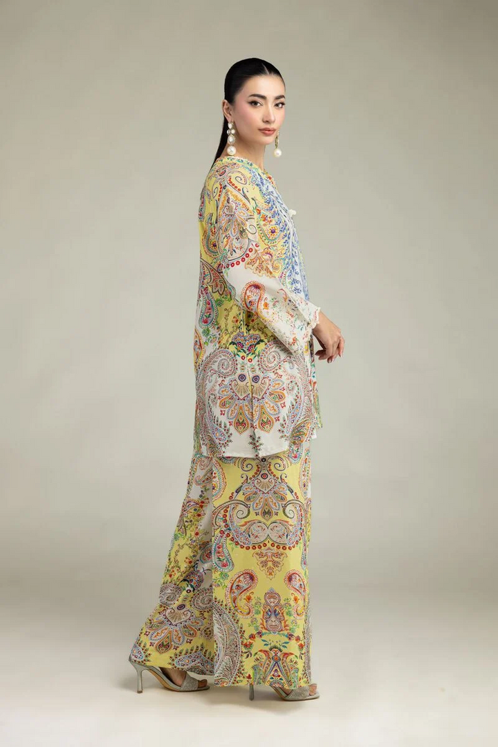 Embroidered | Raw Silk Short Silk Kurta