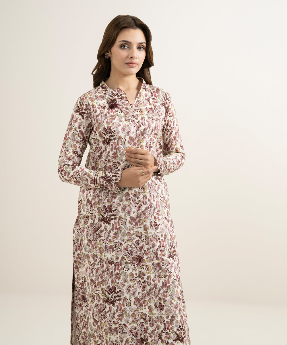 2 Piece - Printed Lawn Suit
