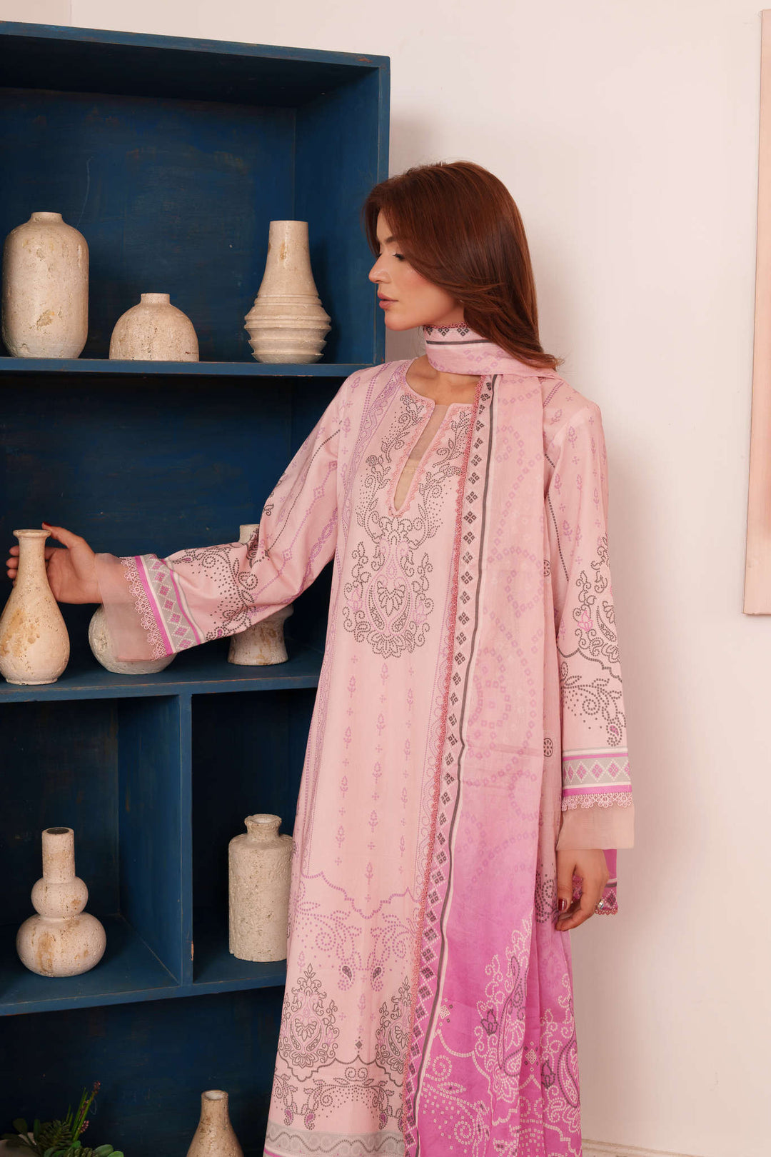 Printed Lawn Unstitched 3 pc