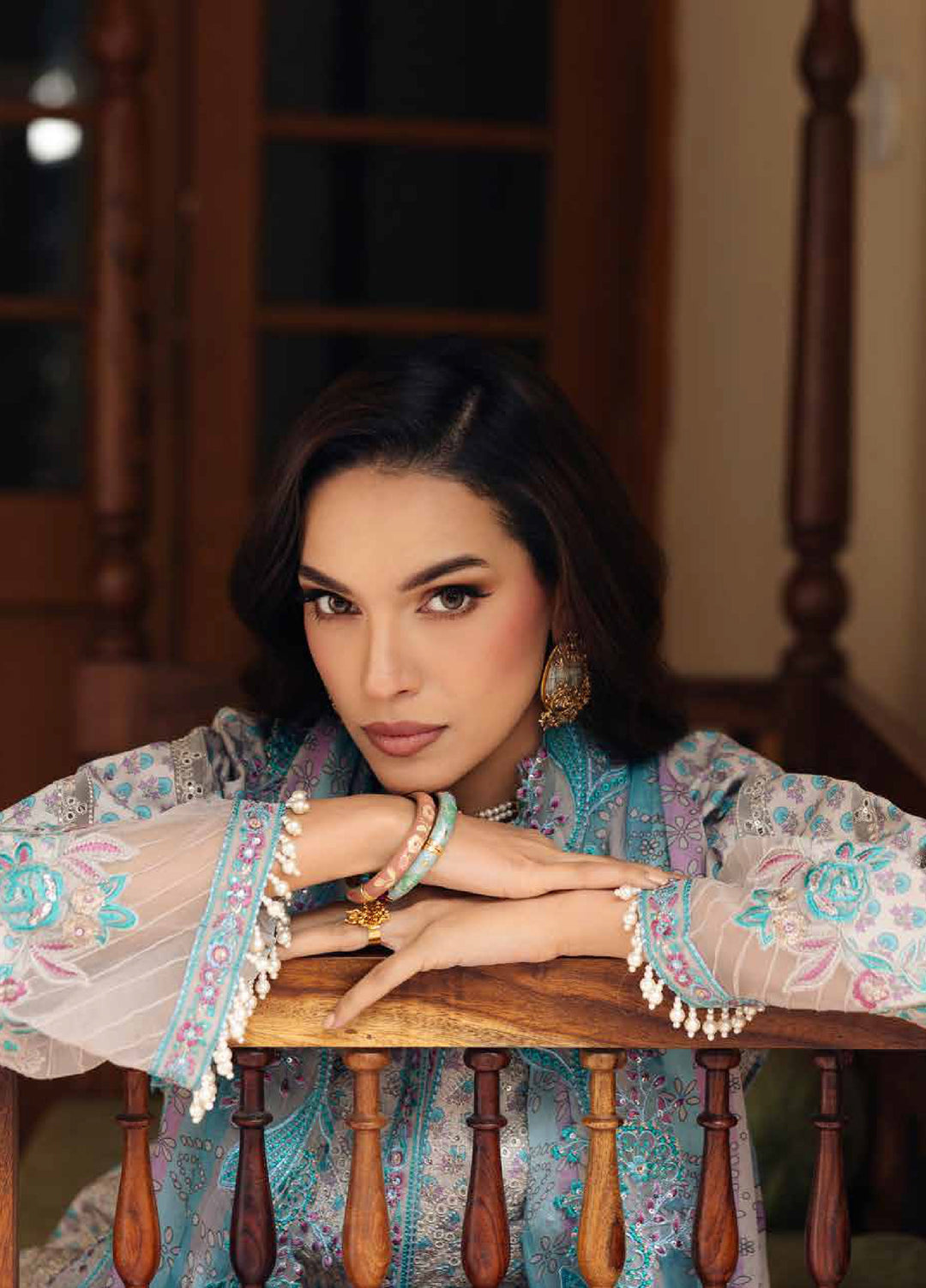 Embroidered Lawn 3 Piece Suit