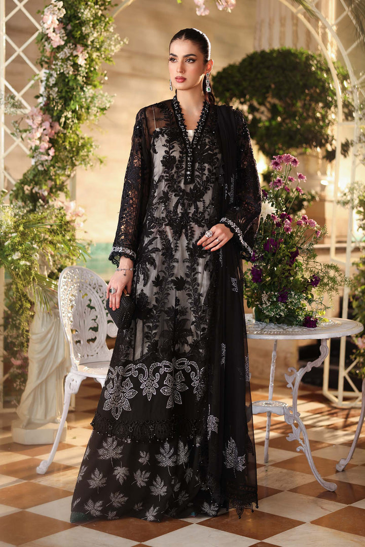Luxury Chiffon Unstitched 3Pc Suit
