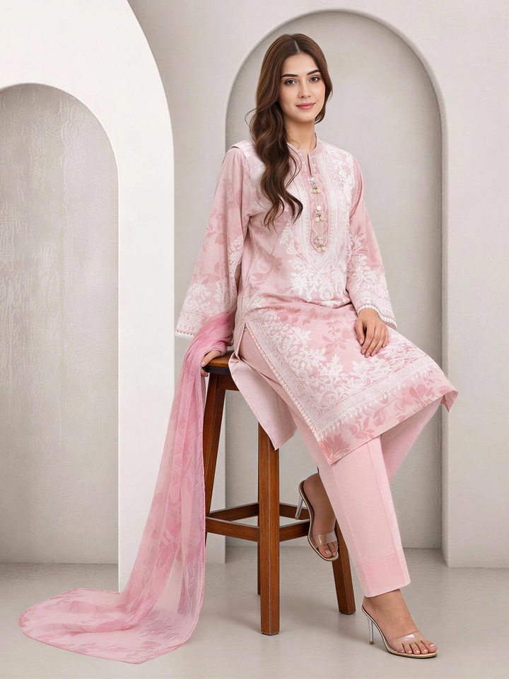 2 Piece Lawn Suit (Unstitched)