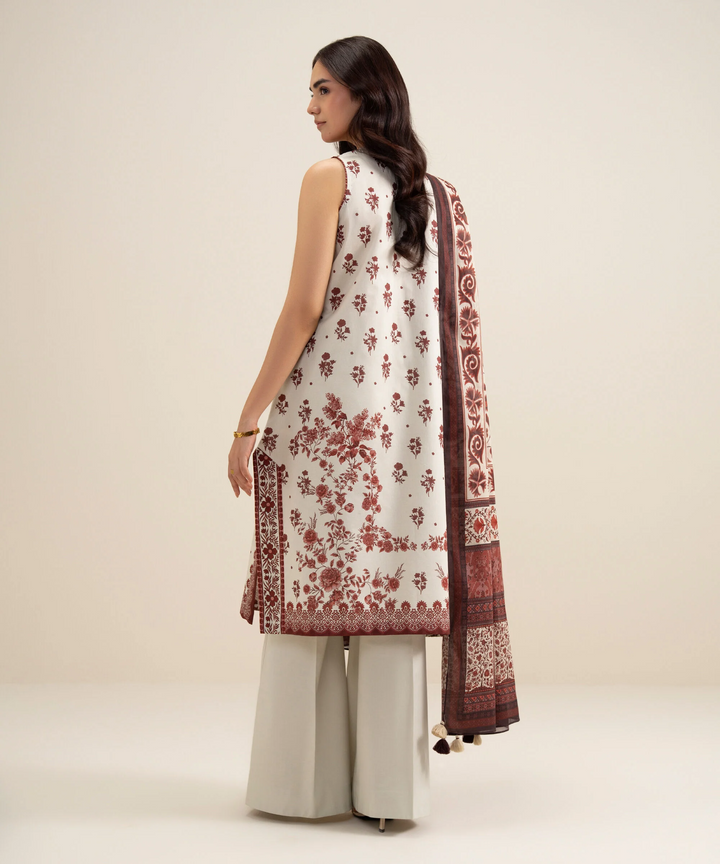 3 Piece - Embroidered Lawn Suit