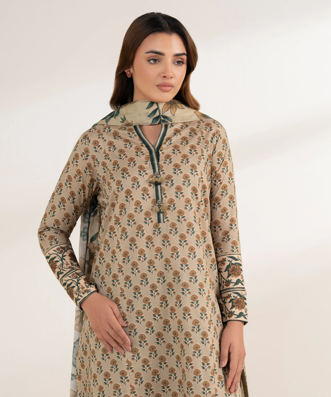3 PIECE - PRINTED LAWN SUIT