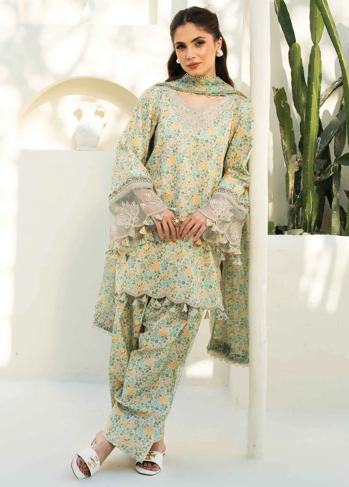 Digital Printed Lawn