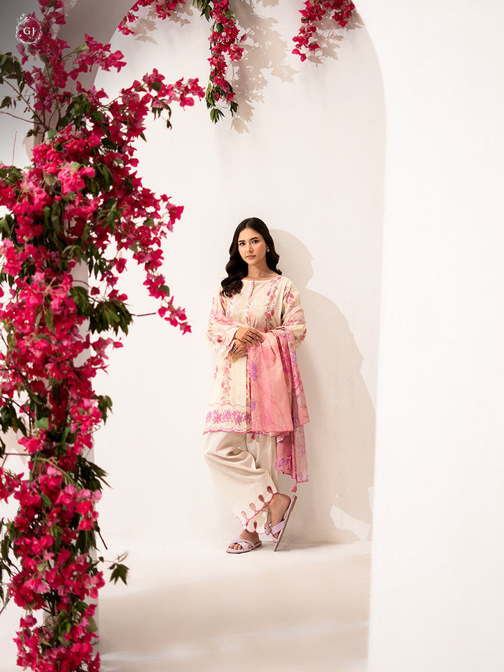 NAAZ E GUL Printed Lawn Unstitched 3 pc
