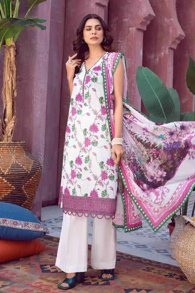 3 Piece Lawn Digital Printed Suit