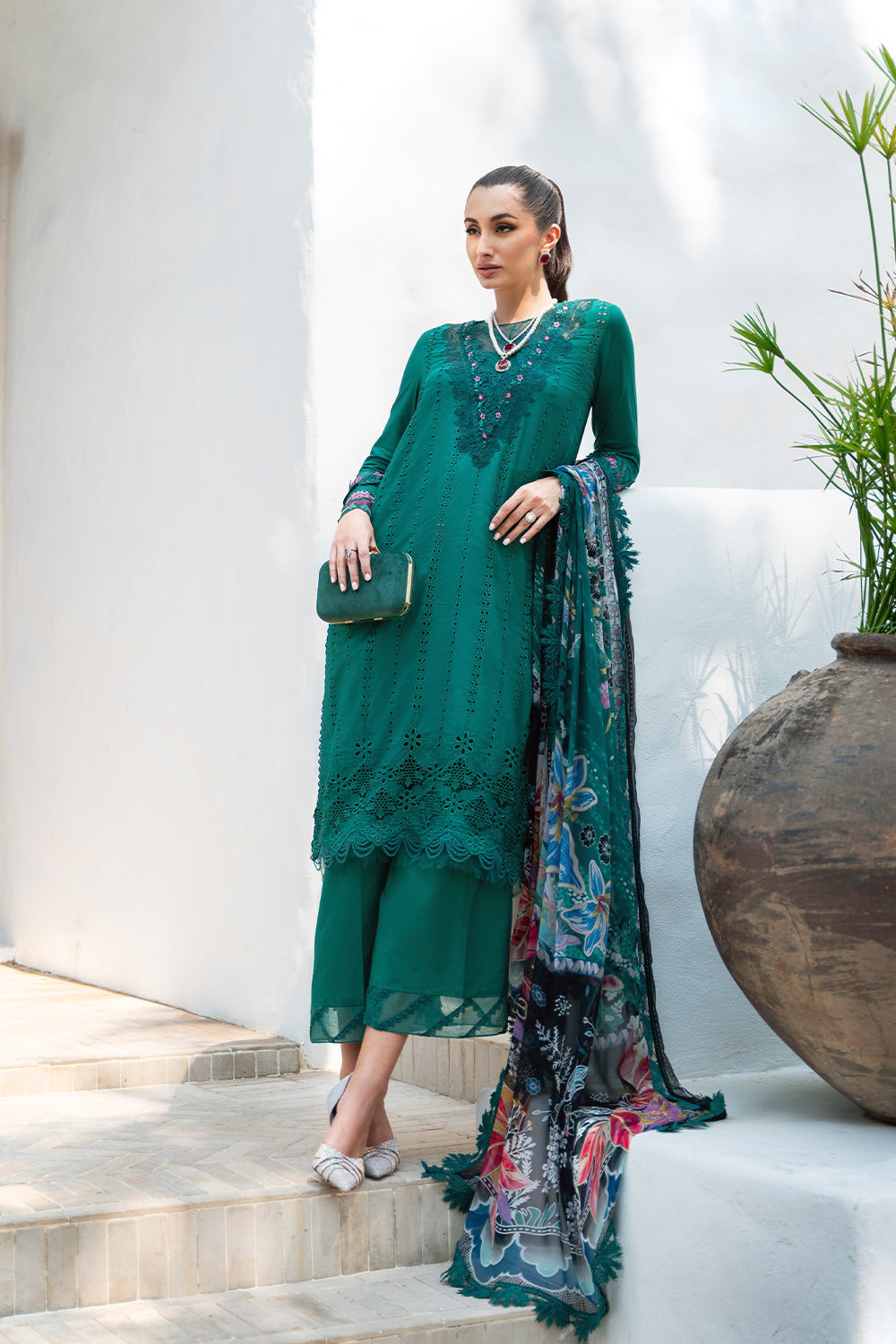 Saira Rizwan luxury lawn Jane SR-10