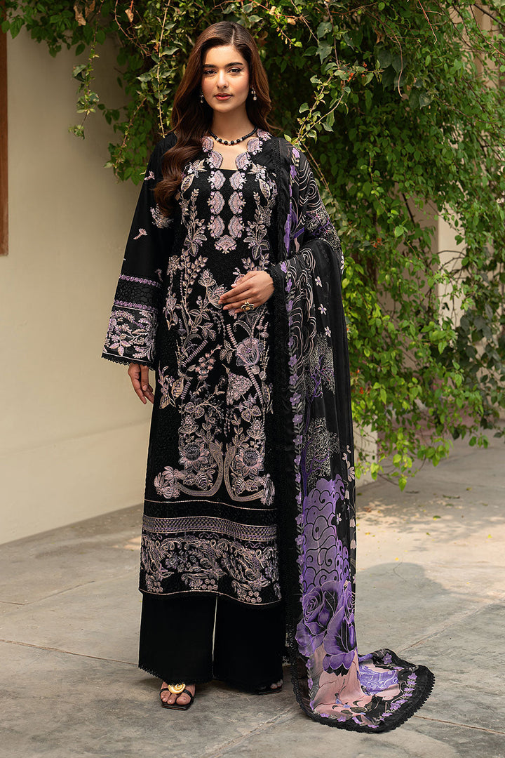 Lawn Embroidered Unstitched 3  pc