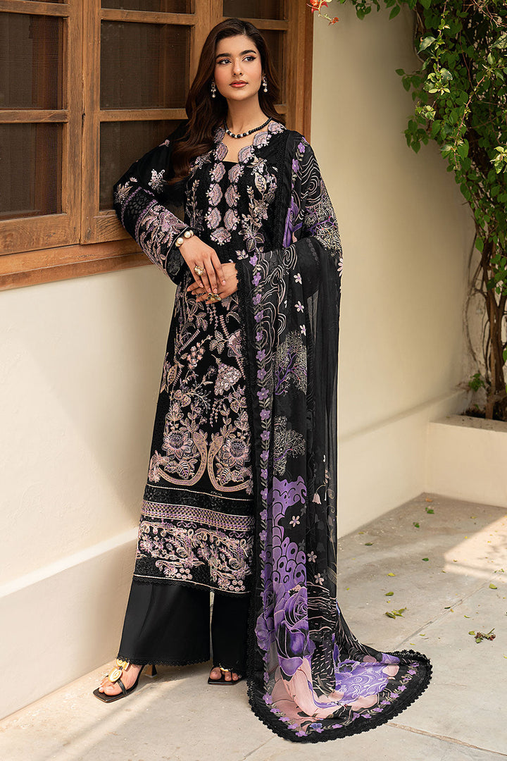 Lawn Embroidered Unstitched 3  pc